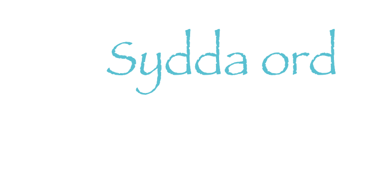 Sydda ord